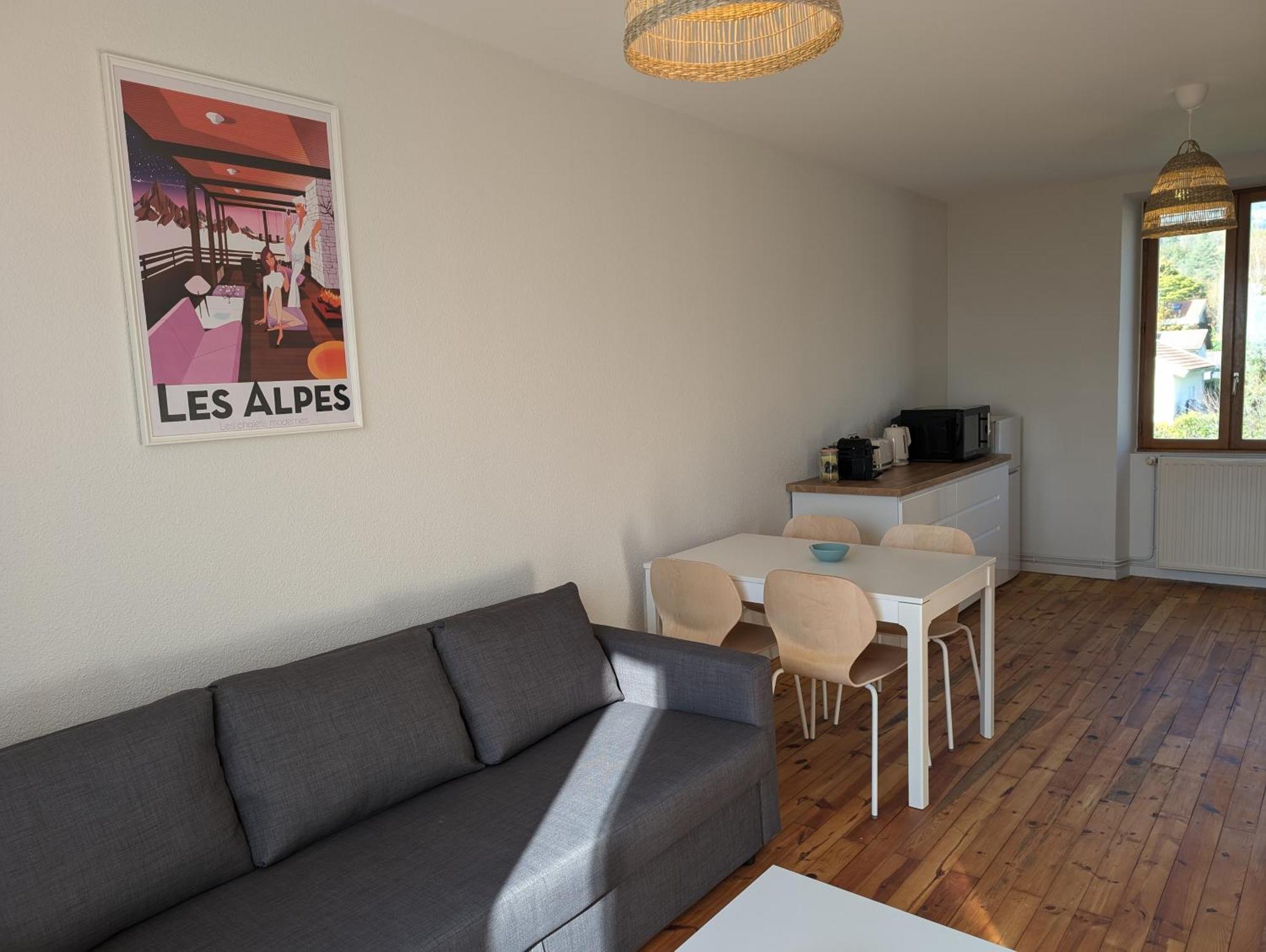 Appart 65M2 Avec 2 Chambres Dans Ferme Renovee - Parking Gratuit - Grande Vue Montagnes Montbonnot-Saint-Martin Exterior foto